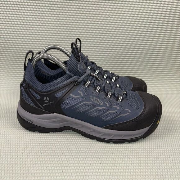 Keen Utility Flint II Work Shoes Women's Size 7M Midnight Navy Steel Toe - Picture 1 of 9